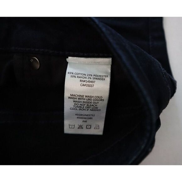 Joe's Jeans 45GBSJNE5752 Women Sz 23 Blue Dark Wash JNE Skinny Ankle Jeans - Picture 4 of 8